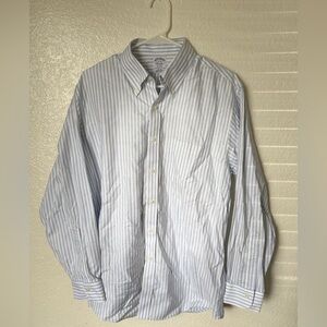 Brooks Brothers Men's 16-33 100% Supima Cotton Regent Stripes Dress Shirt Preppy